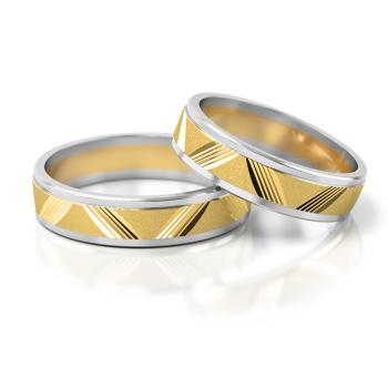 Preview: Stelmach Trauringe Weiss-Gelbgold Bergisch Gladbach 119